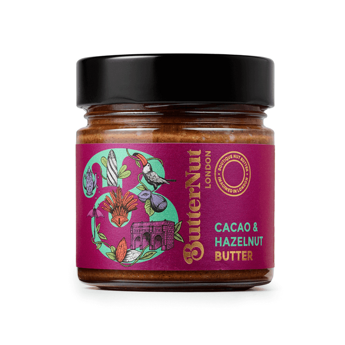 ButterNut of London - Cacao & Hazelnut Nut Butter Jar 180g - Chefs For Foodies