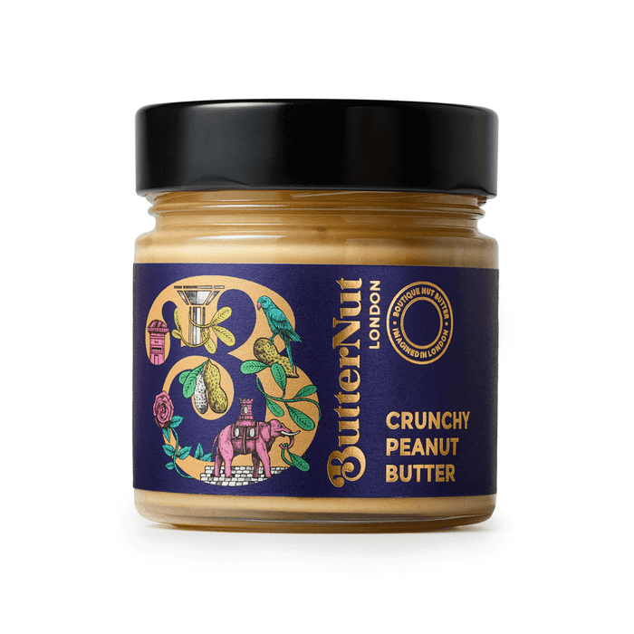 ButterNut of London - Crunchy Peanut Butter Jar 180g - Chefs For Foodies