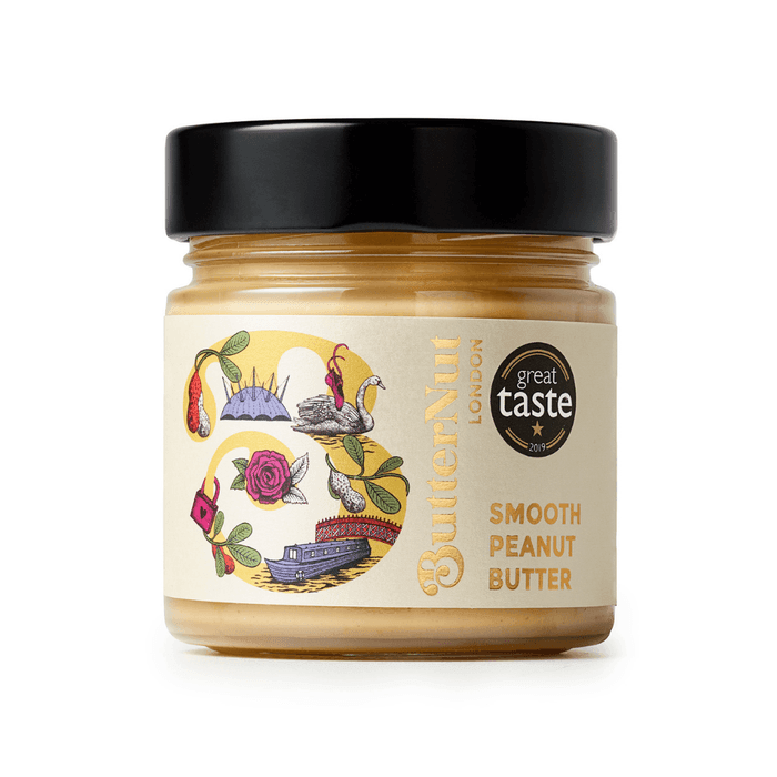 ButterNut of London - Smooth Peanut Butter Jar 180g - Chefs For Foodies