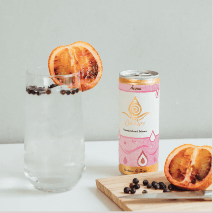 Catalyse Life Drinks - Acqua The Relaxation Blend Vitamin Infused Botanical Seltzer 250ml - Chefs For Foodies