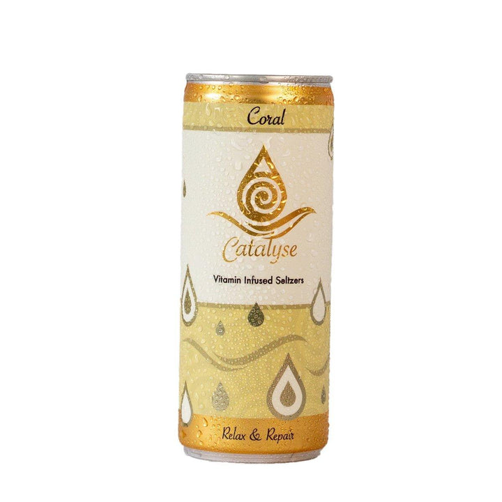 Catalyse Life Drinks - Coral The Immunity Blend Vitamin Infused Botanical Seltzer 250ml - Chefs For Foodies