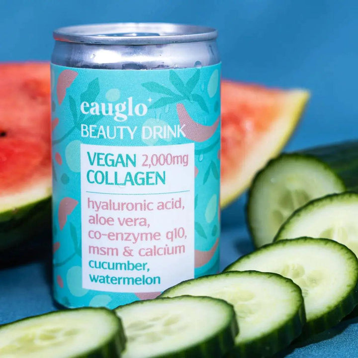 Eauglo - Cucumber and Watermelon Beauty Drink 2000mg Vegan Collagen - Chefs For Foodies