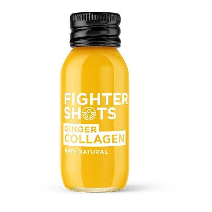 Fighter Shots - Natural Ginger & Collagen Shot 60ml - Chefs For Foodies