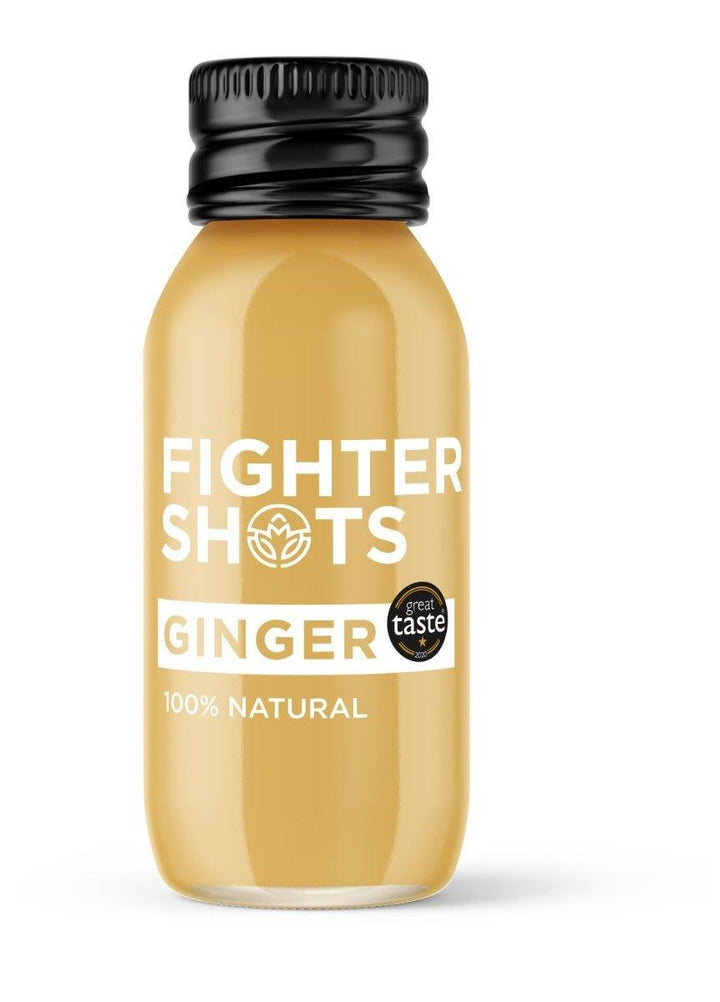 Fighter Shots - Organic Cold Pressed Ginger Shot 60ml - Chefs For Foodies