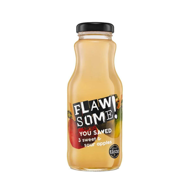 Flawsome! Drinks Sweet & Sour Apple Cold-Pressed Juice 250ml - Chefs For Foodies