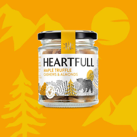 Heartfull - Maple Truffle Cashews & Almonds 6 x 95g-2