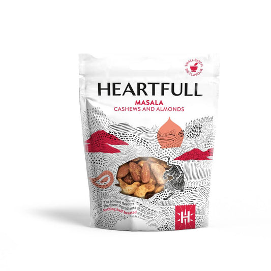 Heartfull - Masala Cashews & Almonds 25 x 40g-1