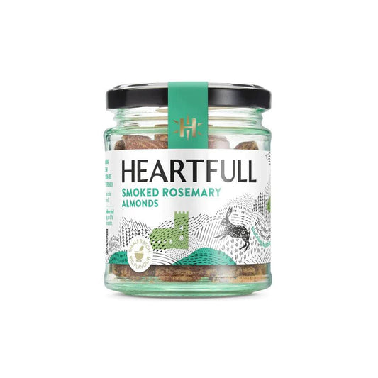 Heartfull - Smoked Rosemary Almonds 6 x 95g - Chefs For Foodies
