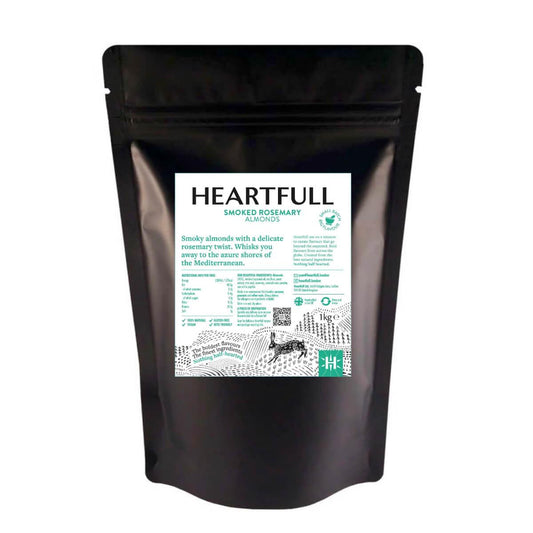 Heartfull - Smoked Rosemary Almonds Catering Bag 1kg - Chefs For Foodies