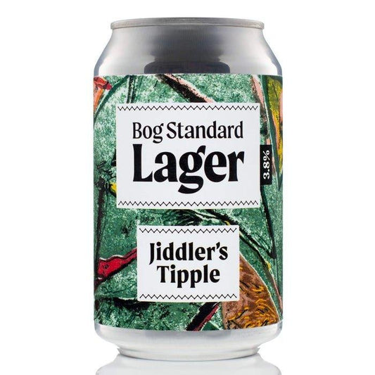 Jiddler's Tipple - Bog Standard Lager 3.8% ABV 330ml-2