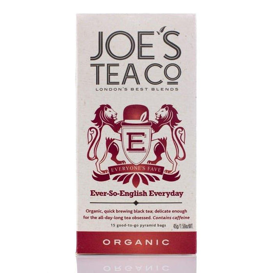 Joe's Tea - Organic Ever-So-English Everyday 15 Tea Bags-2
