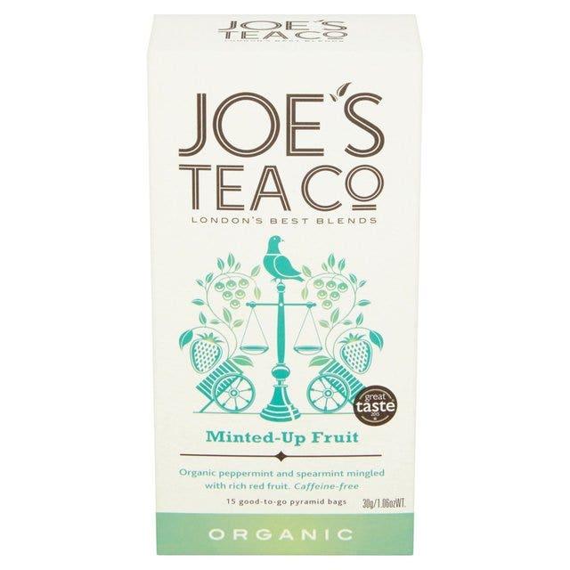 Joe's Tea - Organic Minted-Up Fruit 15 Tea Bags - Chefs For Foodies