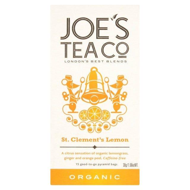 Joe's Tea - Organic St Clement's Lemon 15 Tea Bags-1
