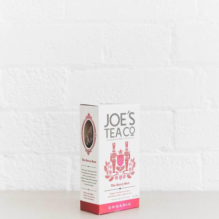 Joe's Tea - Organic The Berry Best 15 Tea Bags - Chefs For Foodies