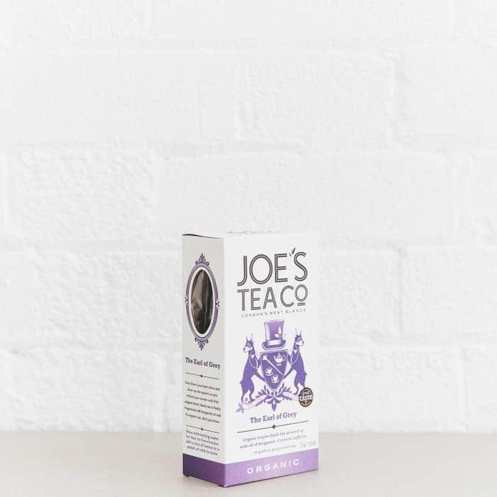Joe's Tea - Organic The Earl of Grey 15 Tea Bags - Chefs For Foodies