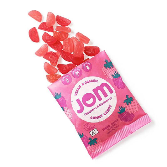 JOM - Organic and Vegan Raspberry & Blackberry Gummies 70g-2