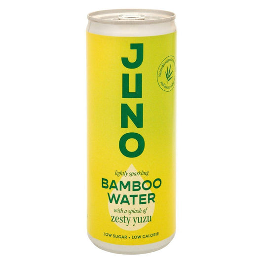 Juno Bamboo Water - Zesty Yuzu 250ml - Chefs For Foodies