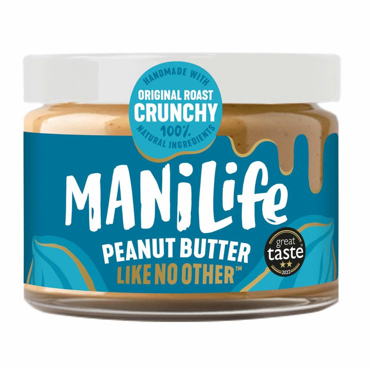 Manilife - Original Roast Crunchy Peanut Butter 6 x 275g - Chefs For Foodies