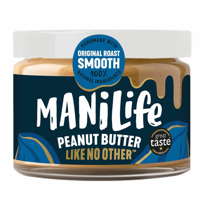 Manilife - Original Roast Smooth Peanut Butter 6 x 275g - Chefs For Foodies