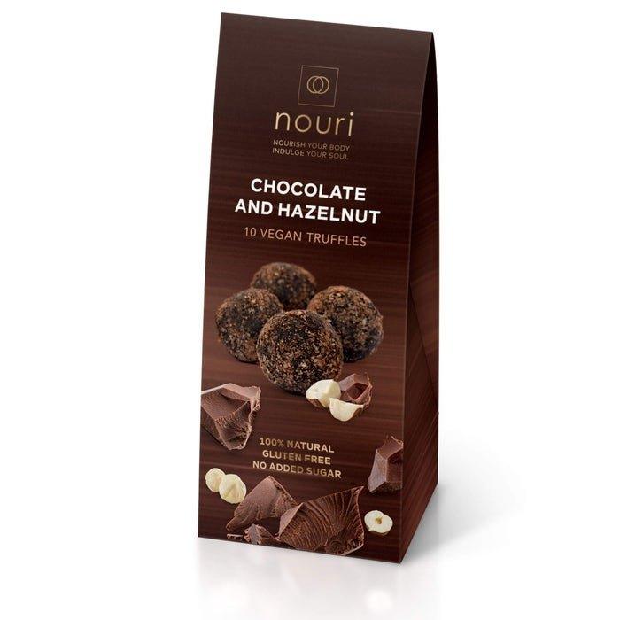 Nouri - Chocolate & Hazelnut Vegan Truffles 100g - Chefs For Foodies