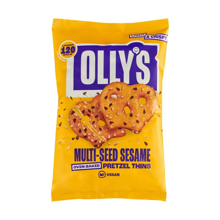 Olly's - Multiseed Sesame Pretzel Thins 7 x 140g - Chefs For Foodies