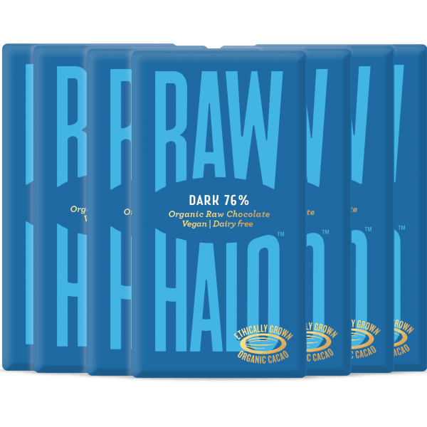 Raw Halo - Dark 76% Organic Raw Chocolate 70g-3