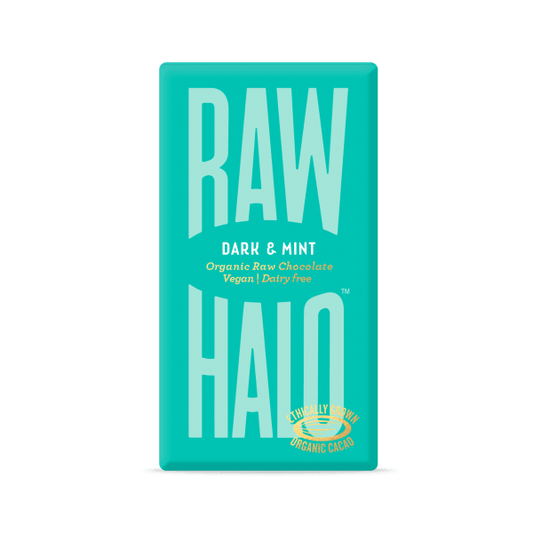 Raw Halo - Dark & Mint Organic Raw Chocolate 35g-2