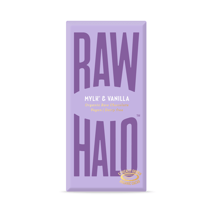 Raw Halo - Mylk & Vanilla Raw Chocolate 70g-1
