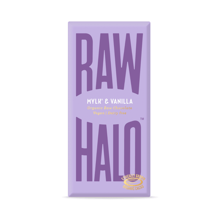 Raw Halo - Mylk & Vanilla Raw Chocolate 70g-2