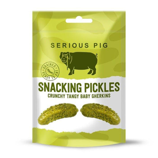 Serious Pig - Snacking Pickles Crunchy Baby Gherkins 40g - Chefs For Foodies