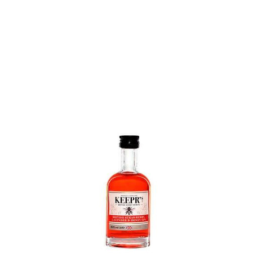 The British Honey Company - Keepr's Strawberry & Lavender Gin 6 x 5cl - Chefs For Foodies
