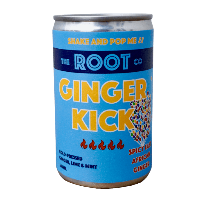 The Root Co - East African Root Ginger Kick Can 140ml - Chefs For Foodies