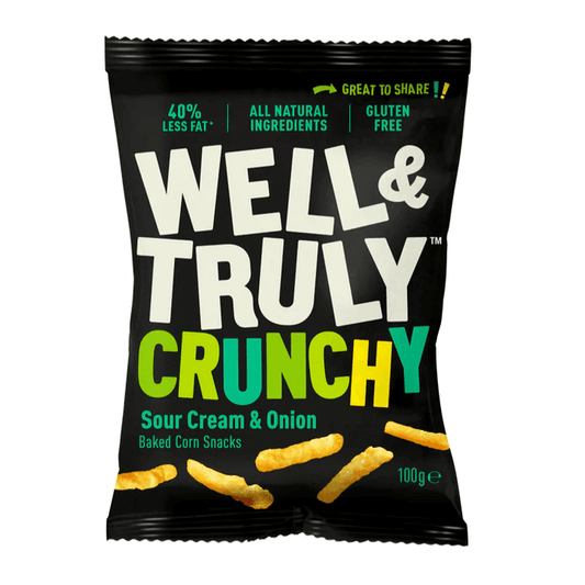 Well&Truly - Sour Cream and Onion Sticks 100g - Chefs For Foodies